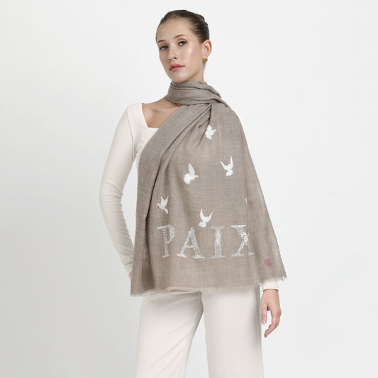 Paix Natural Stole