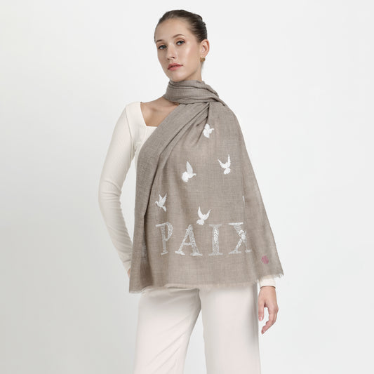 Paix Natural Stole