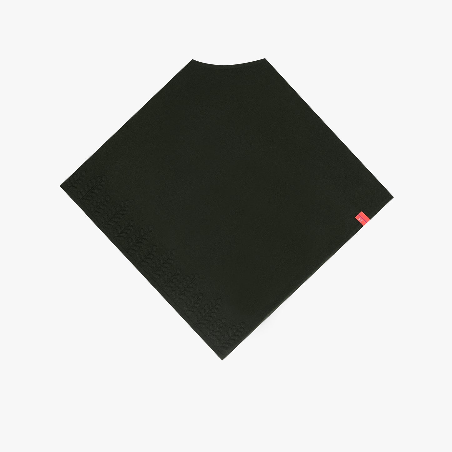 Poncho Trees Border Green L/XL