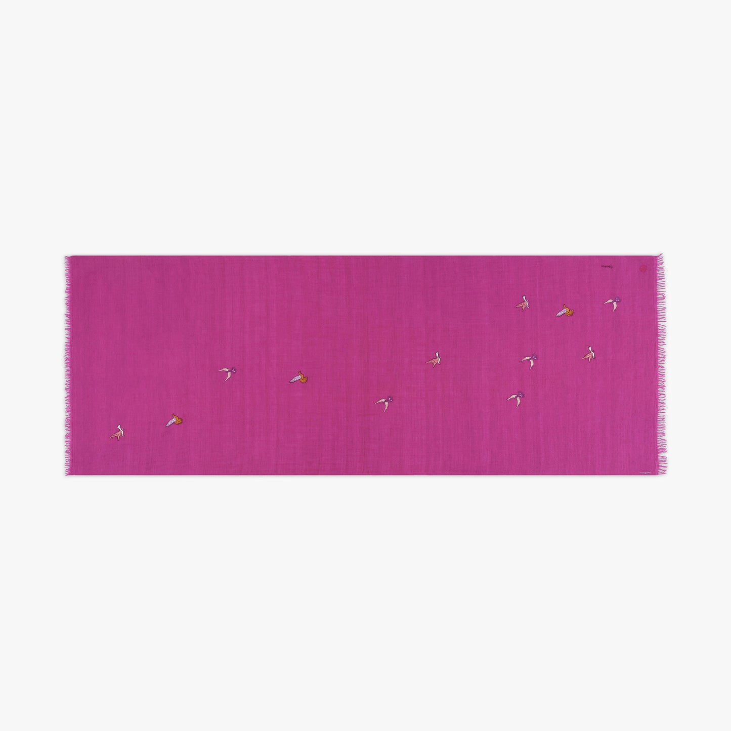 Minimal Embroidery Freedom Fuchsia Dove ST