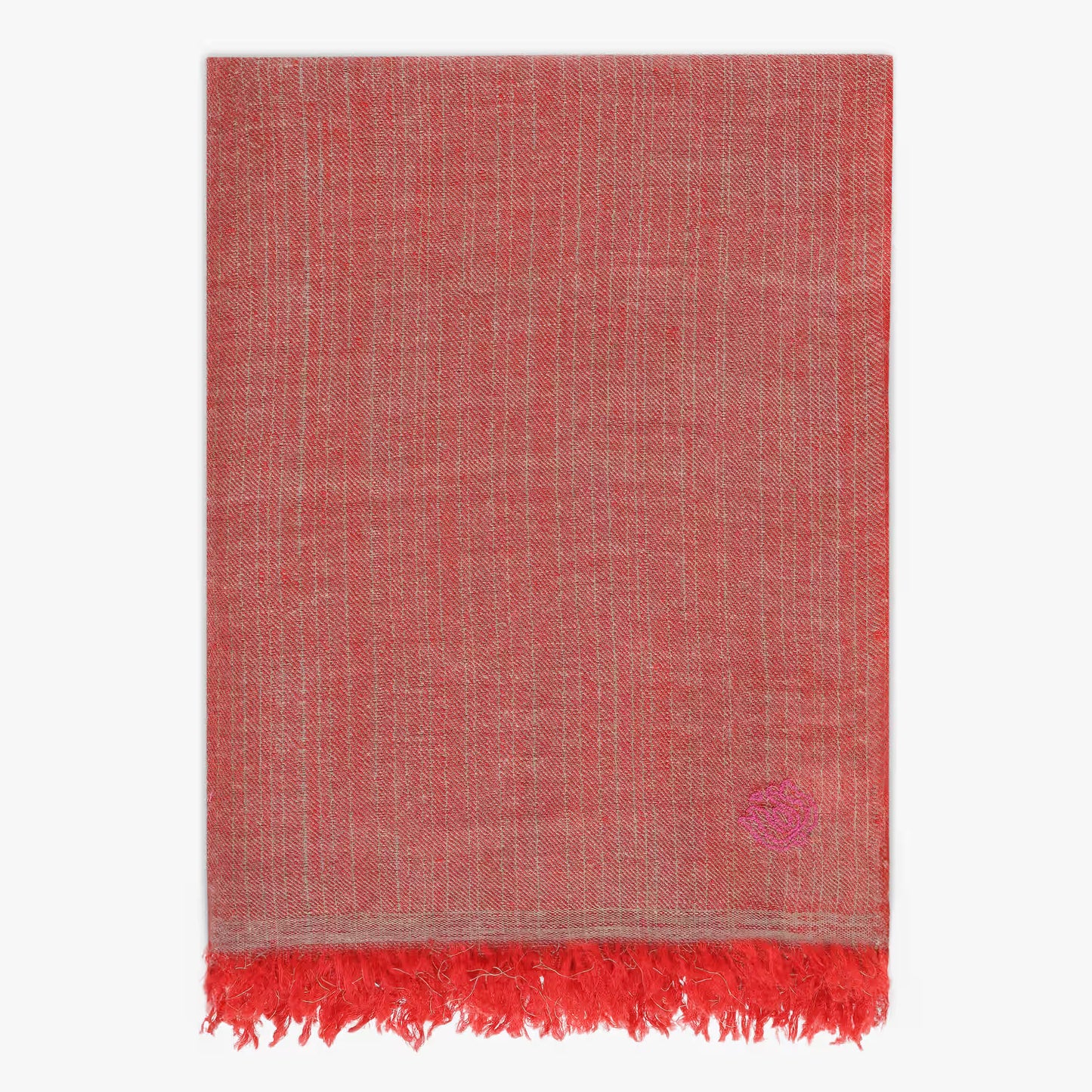 Zari Natural Red with Gold Thread SH