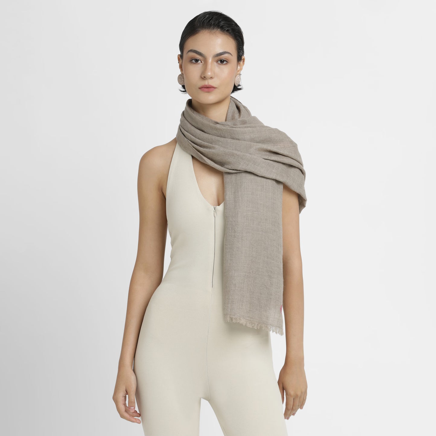 Zari Natural with Gold Thread SH