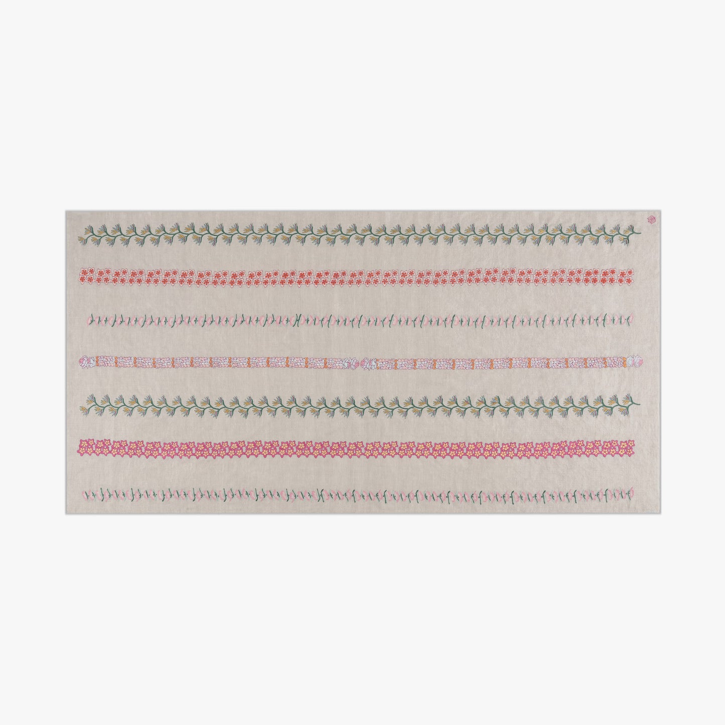 Full Length Garlands Natural Multicolor ST