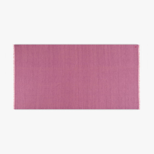 Double Weave Purple Pink Shawl