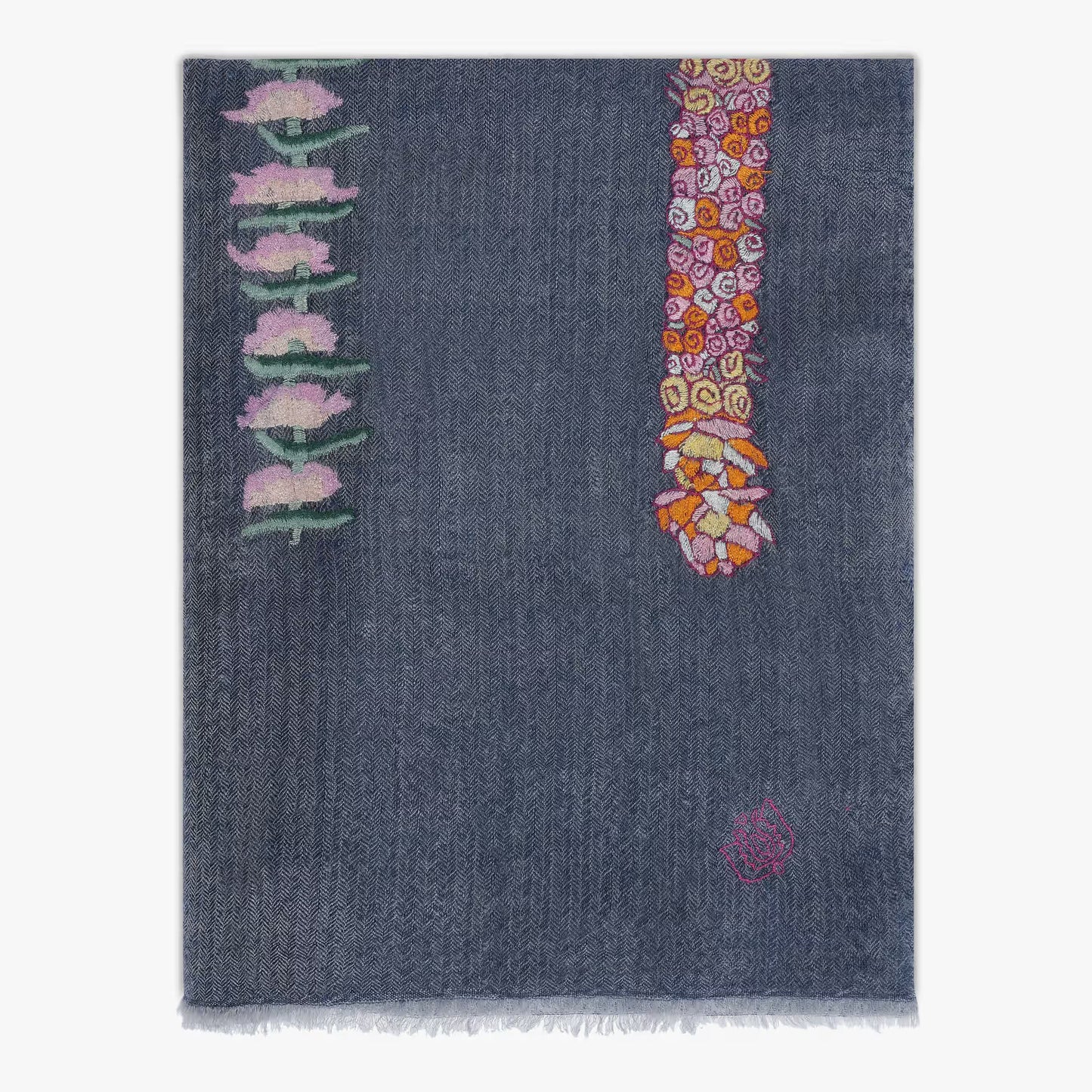 Flower Garlands Jeans Blue SH