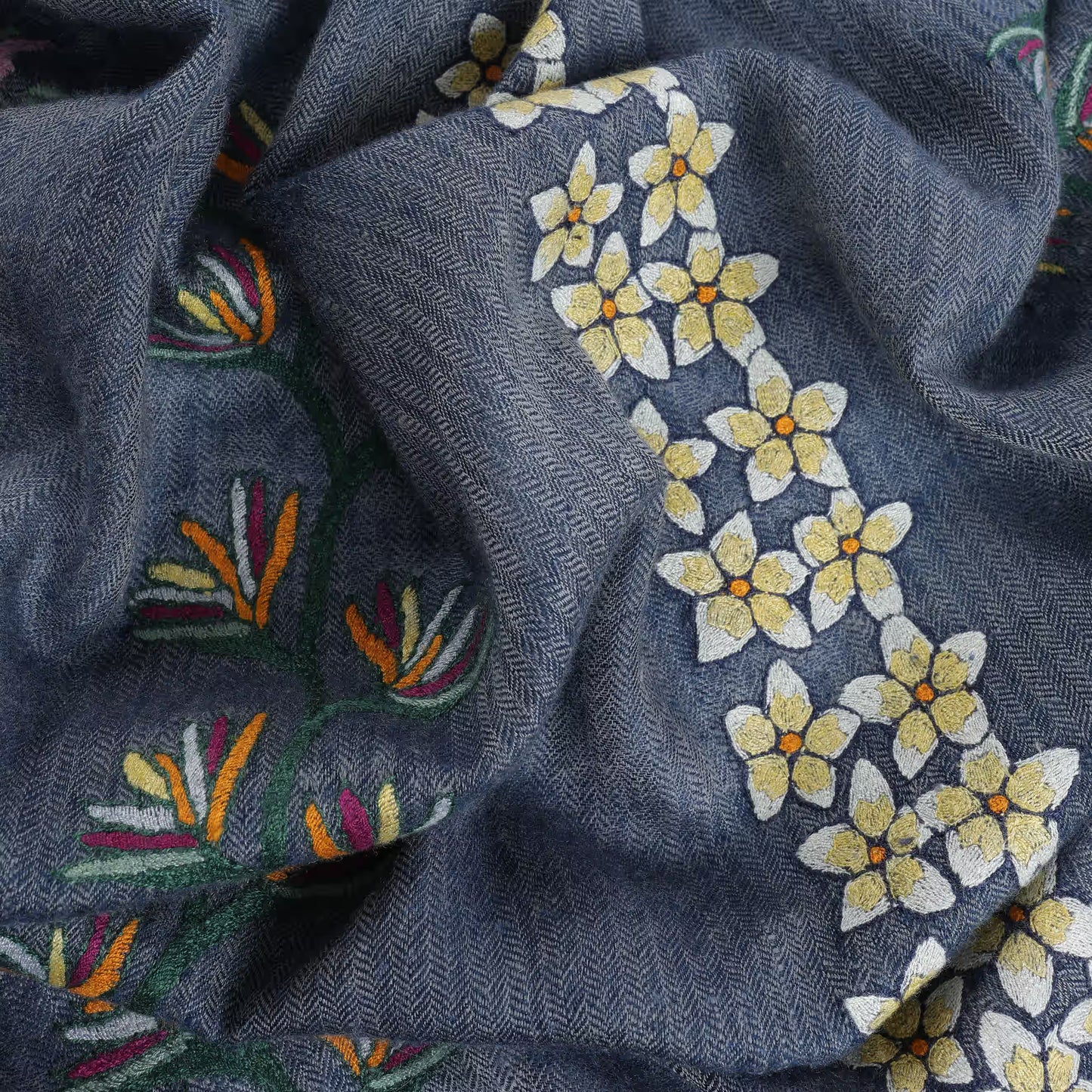 Flower Garlands Jeans Blue SH
