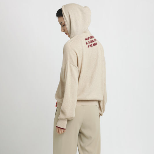 Hoodie Find Joy Ivory S/M