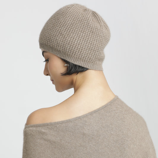 Beanie Knit Natural