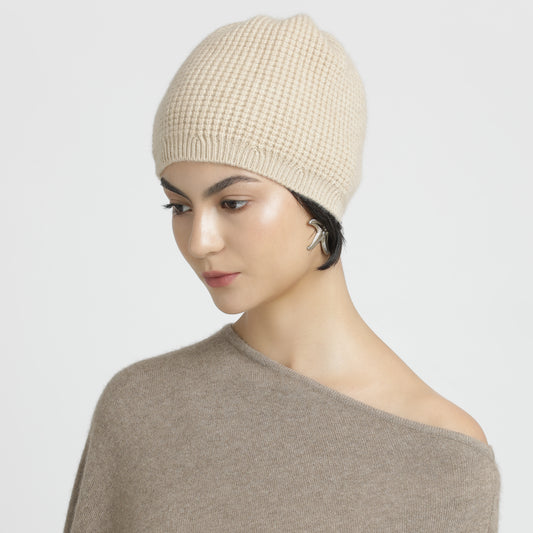 Beanie Knit Ivory