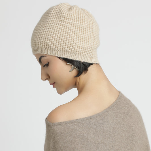 Beanie Knit Ivory