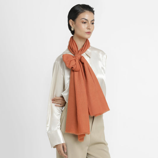 Incredible Colors Madder Naturally Dyed Stole