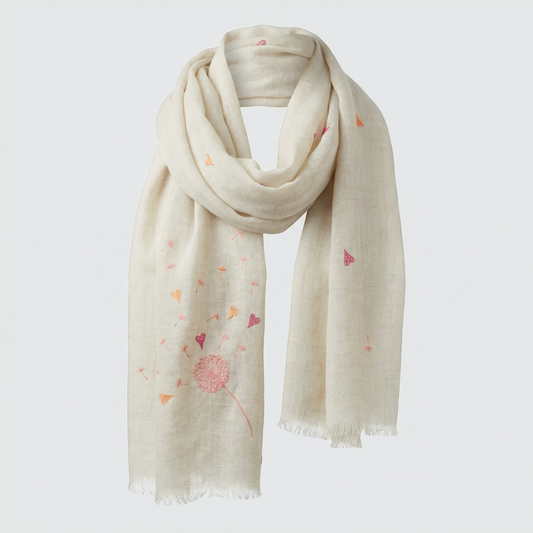 Dandy Love Ivory Stole