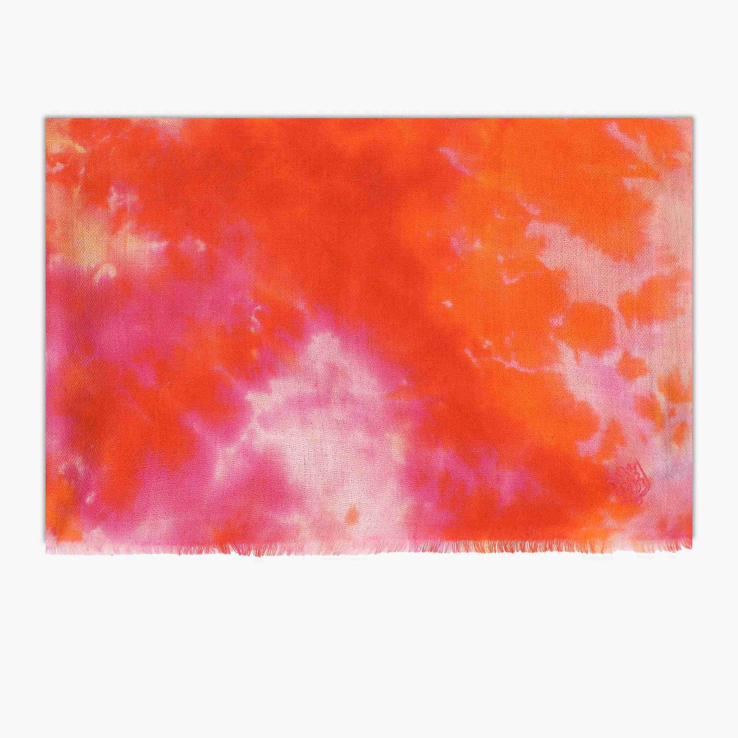 Batik Pink/Orange Stole