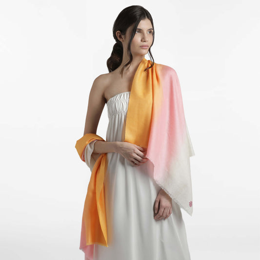 Dip Dye Pastel Stole