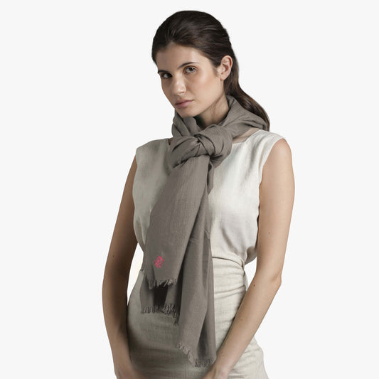 Incredible Colors Natural Shawl