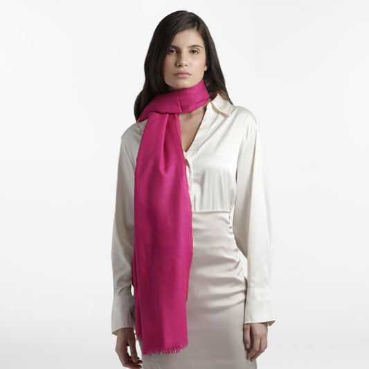 Incredible Colors Pink Maharani Shawl