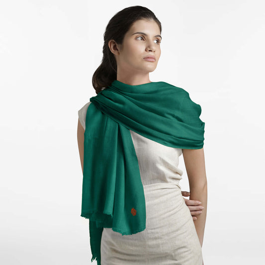 Incredible Colors Emerald Green Stole