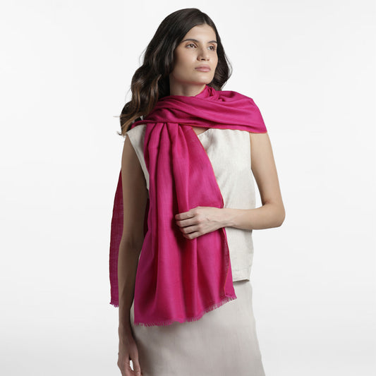Incredible Colors Pink Maharani Stole