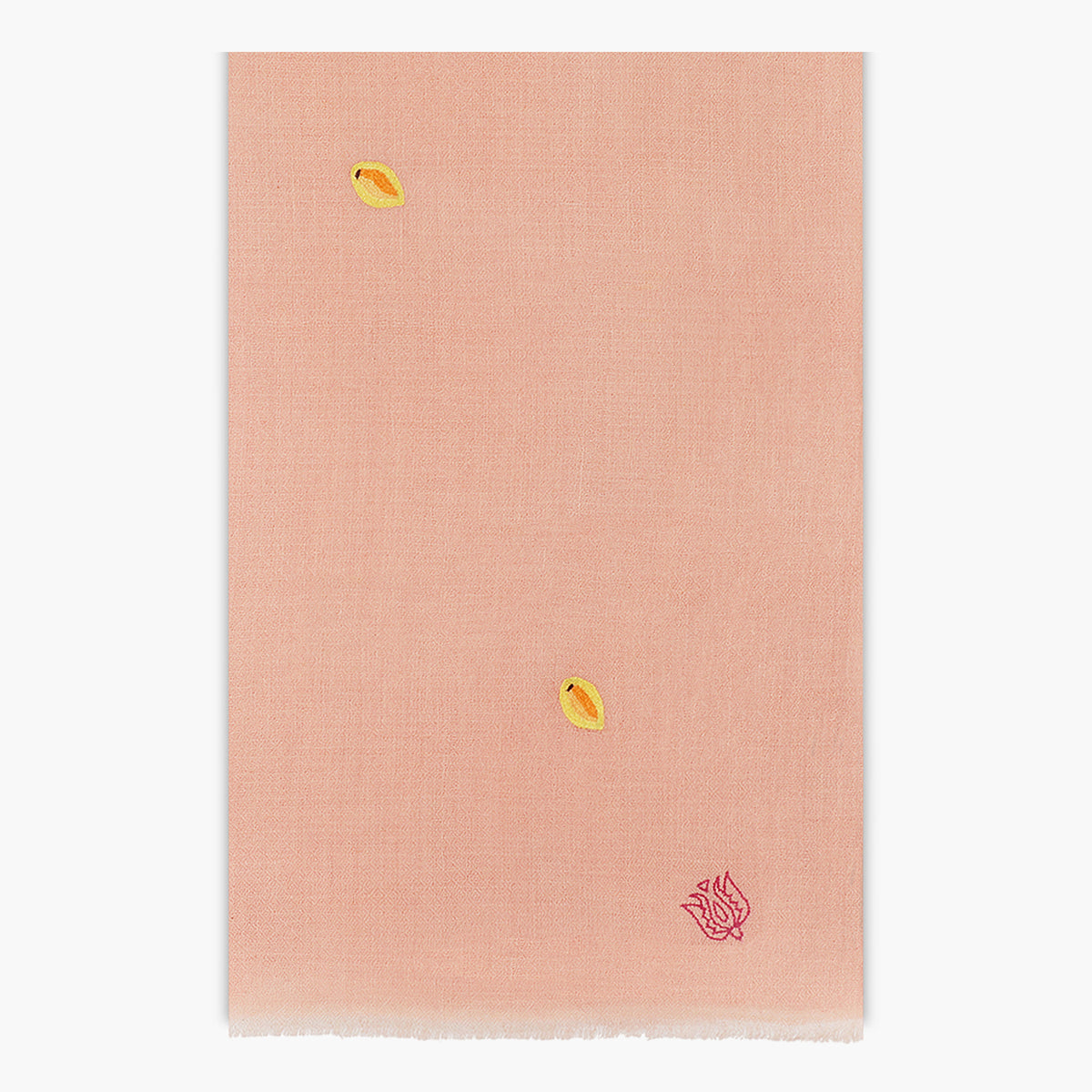 Fruit Butidar Mango Embroidered Apricot Stole