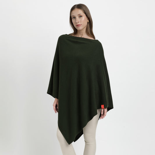 Poncho Classic Green S/M