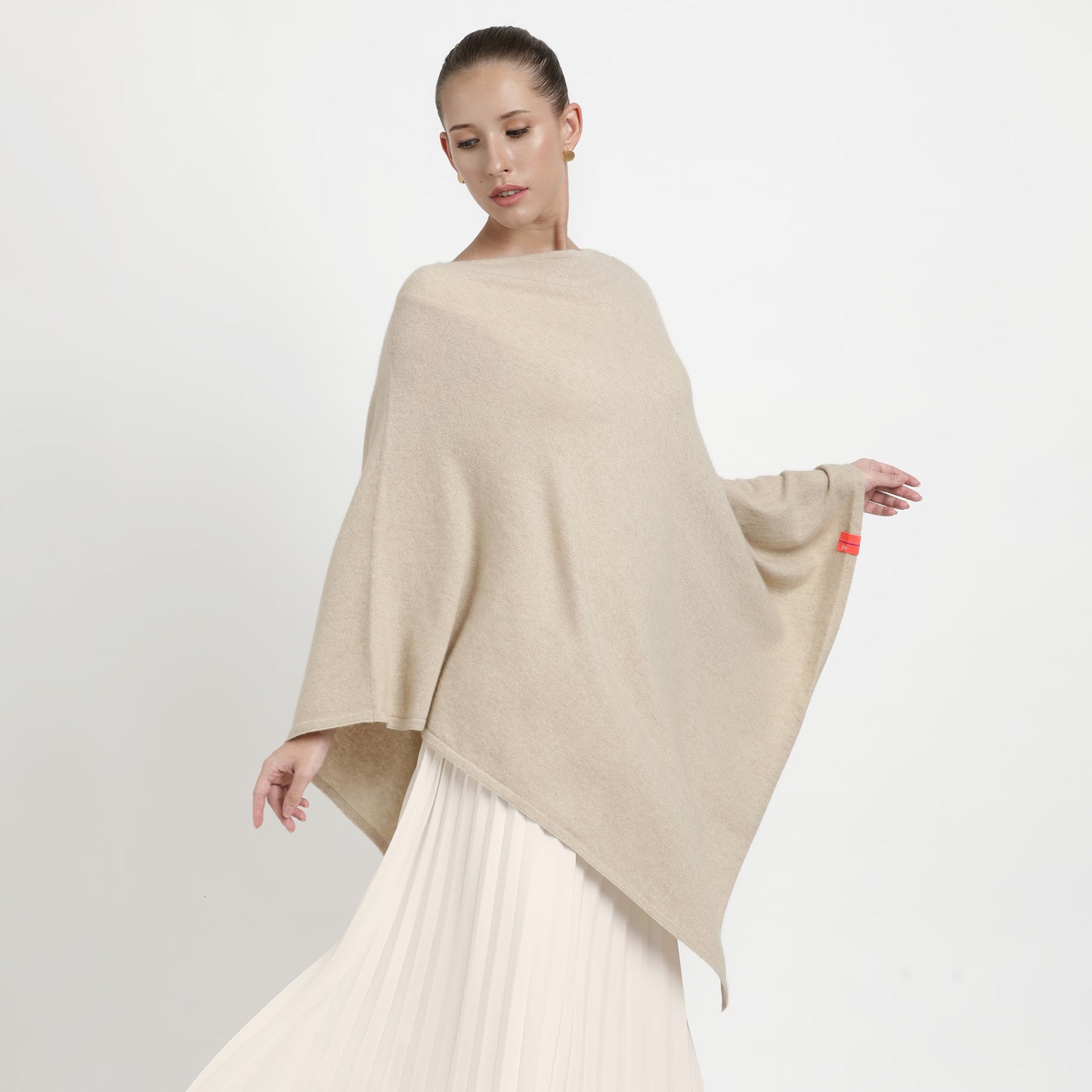 Poncho Classic Ivory L/XL