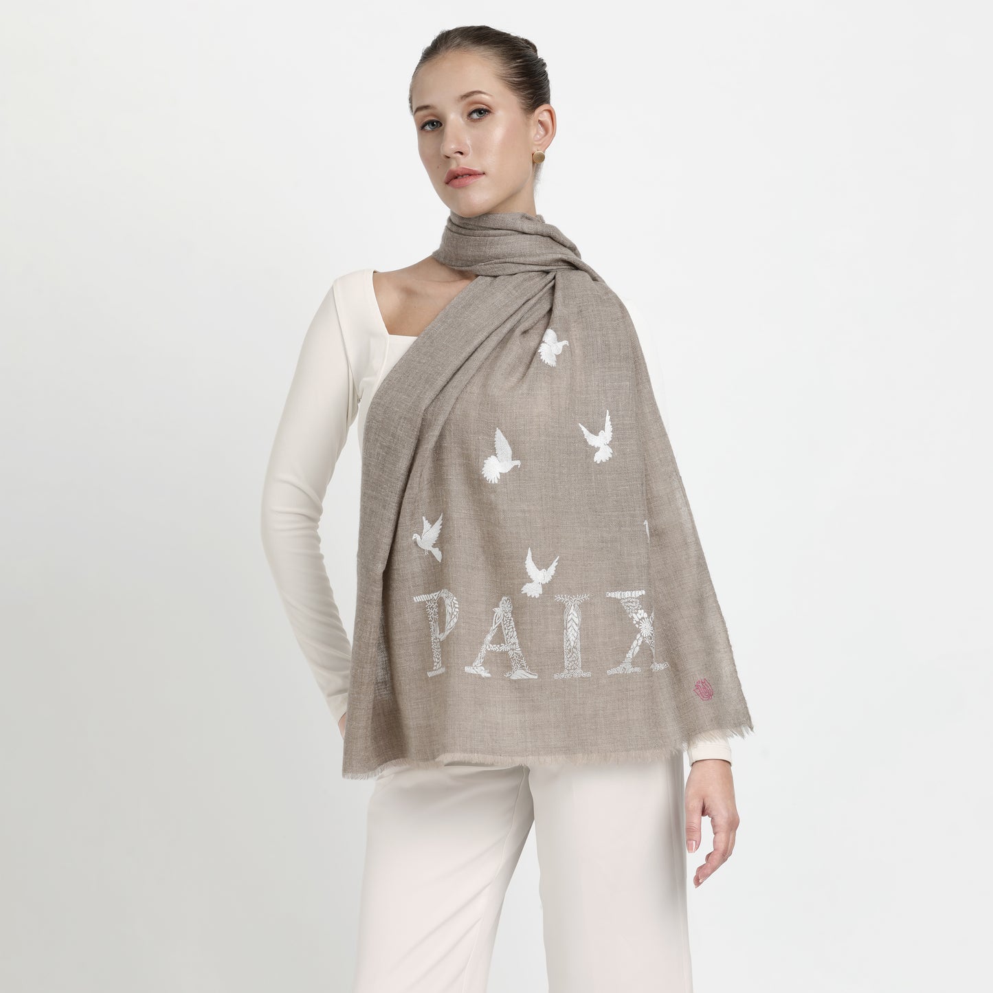 Paix Natural Stole