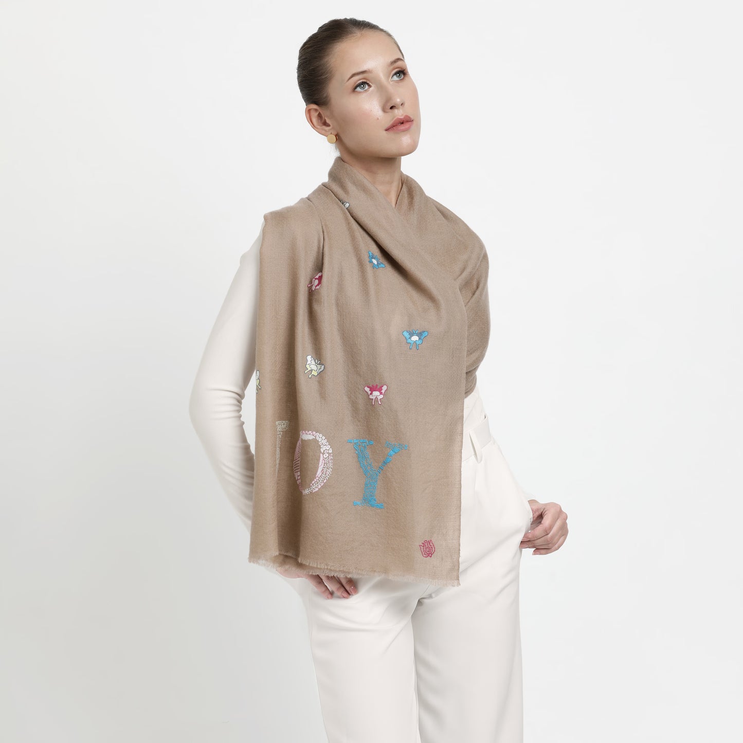 Joy Beige Stole