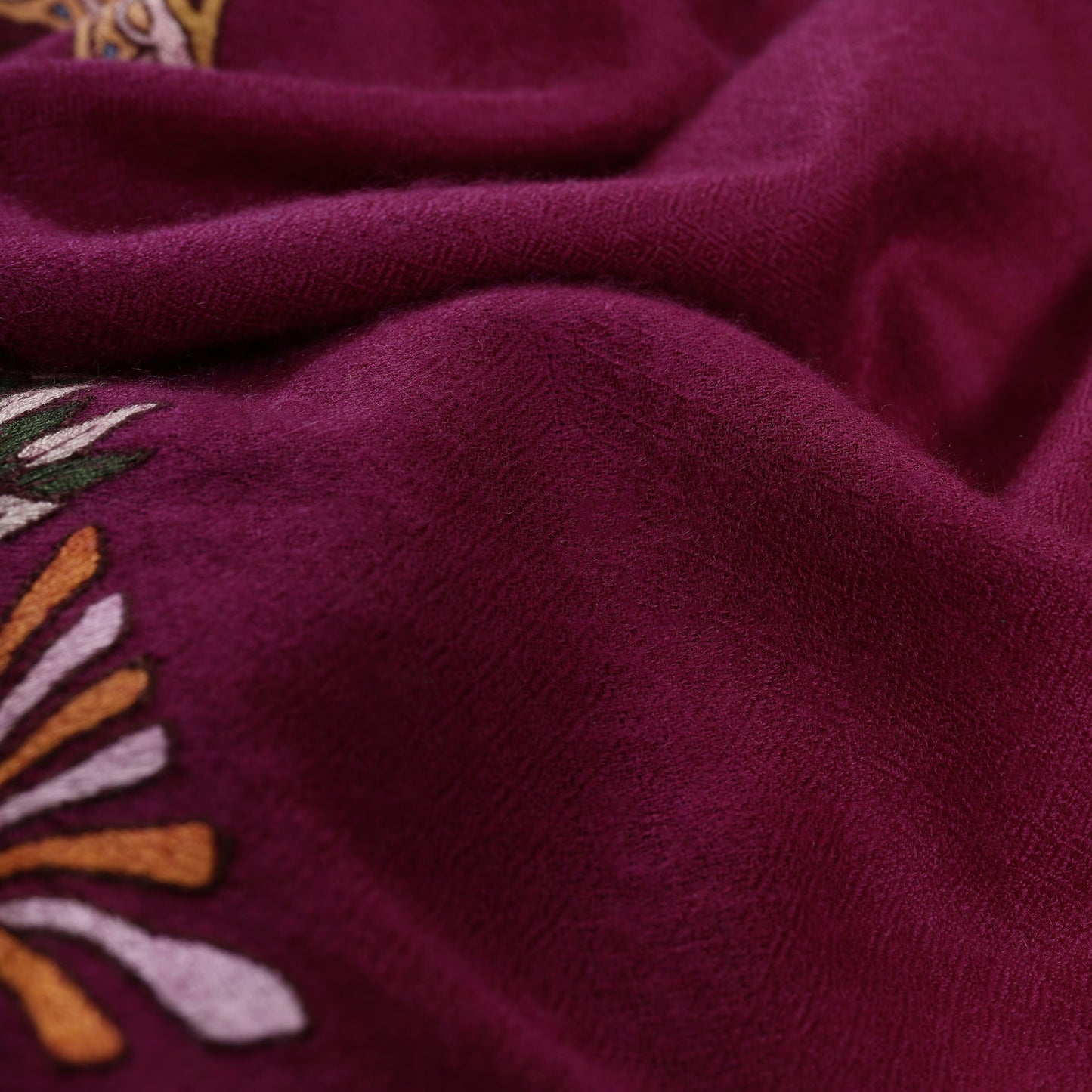 Macro Flowers Purple Joy Shawl