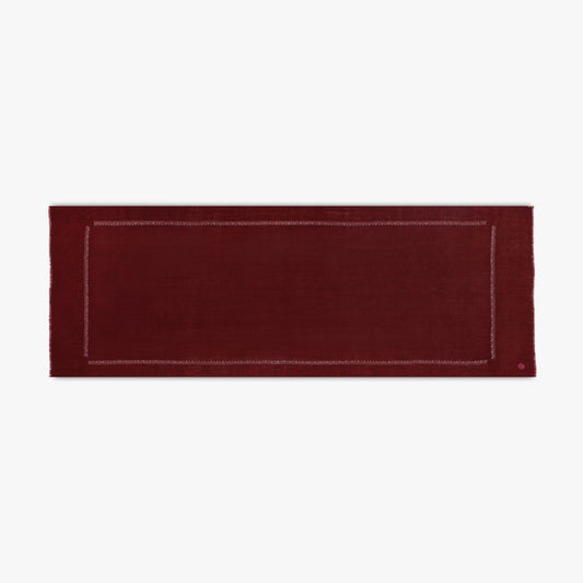 Hashidar FW25 Burgundy Stole