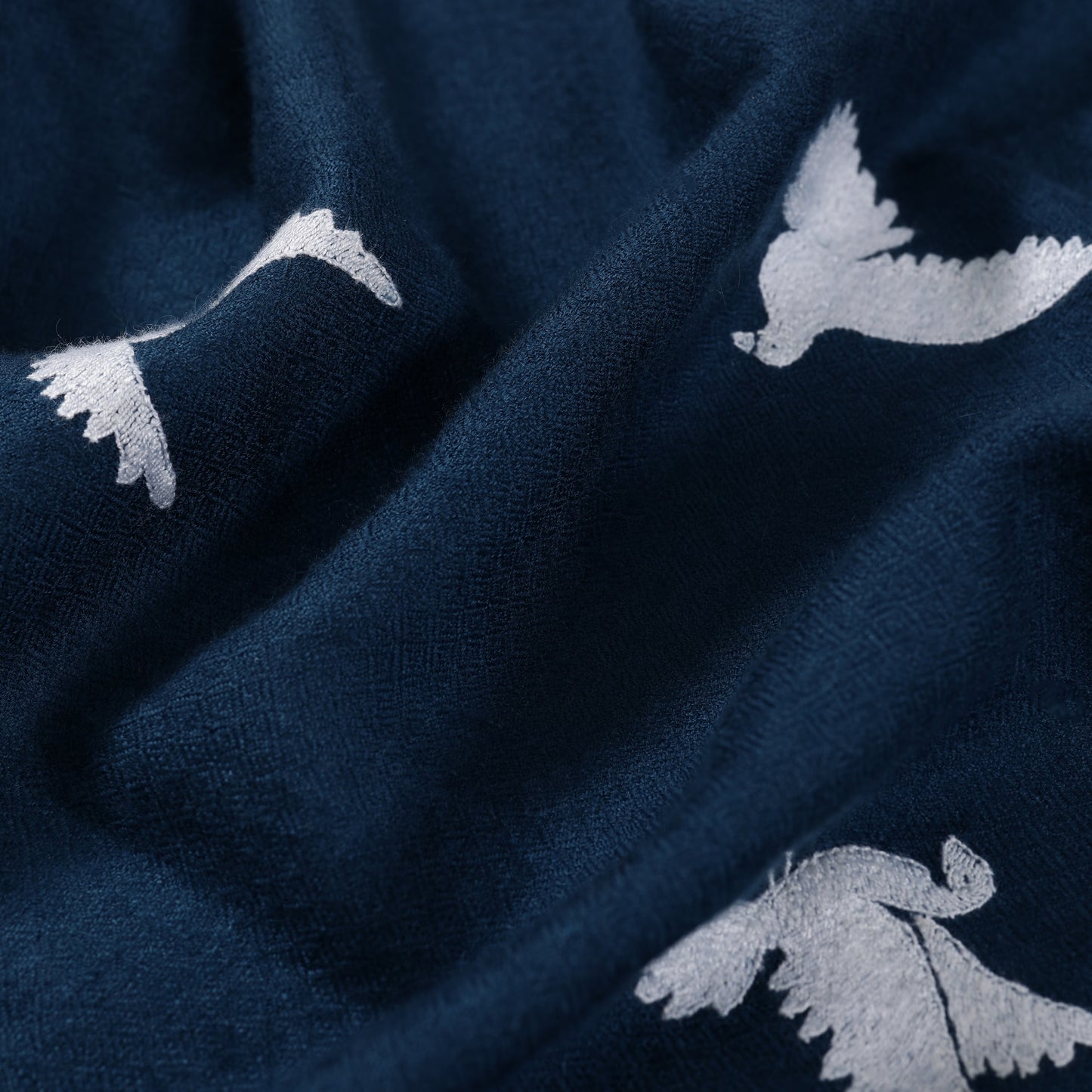 Peace Antique Blue Stole