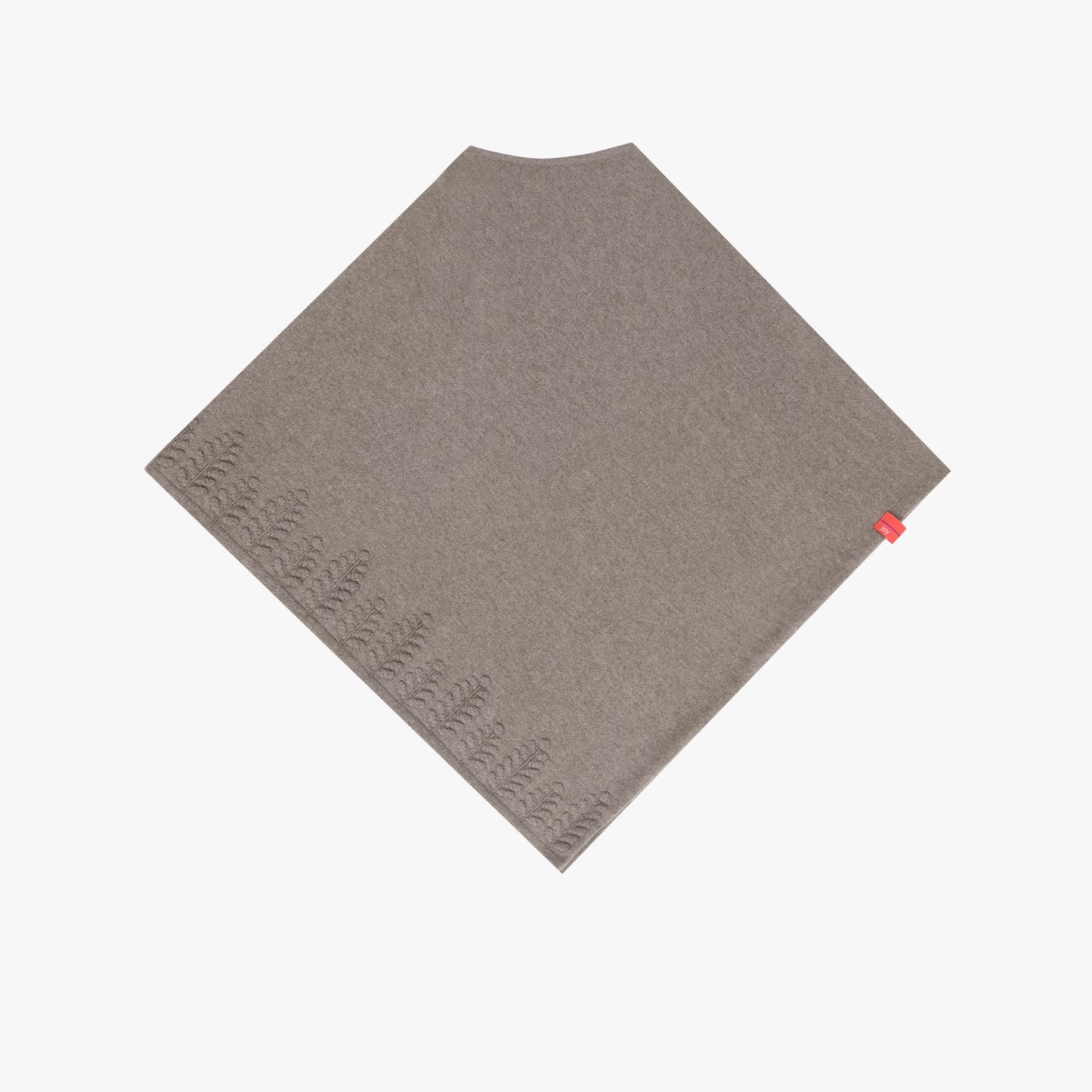 Poncho Trees Border Natural L/XL