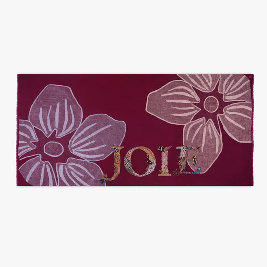 Macro Flowers Purple Joy Shawl