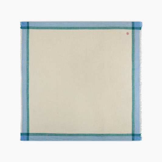 Carré - Ivory Blue