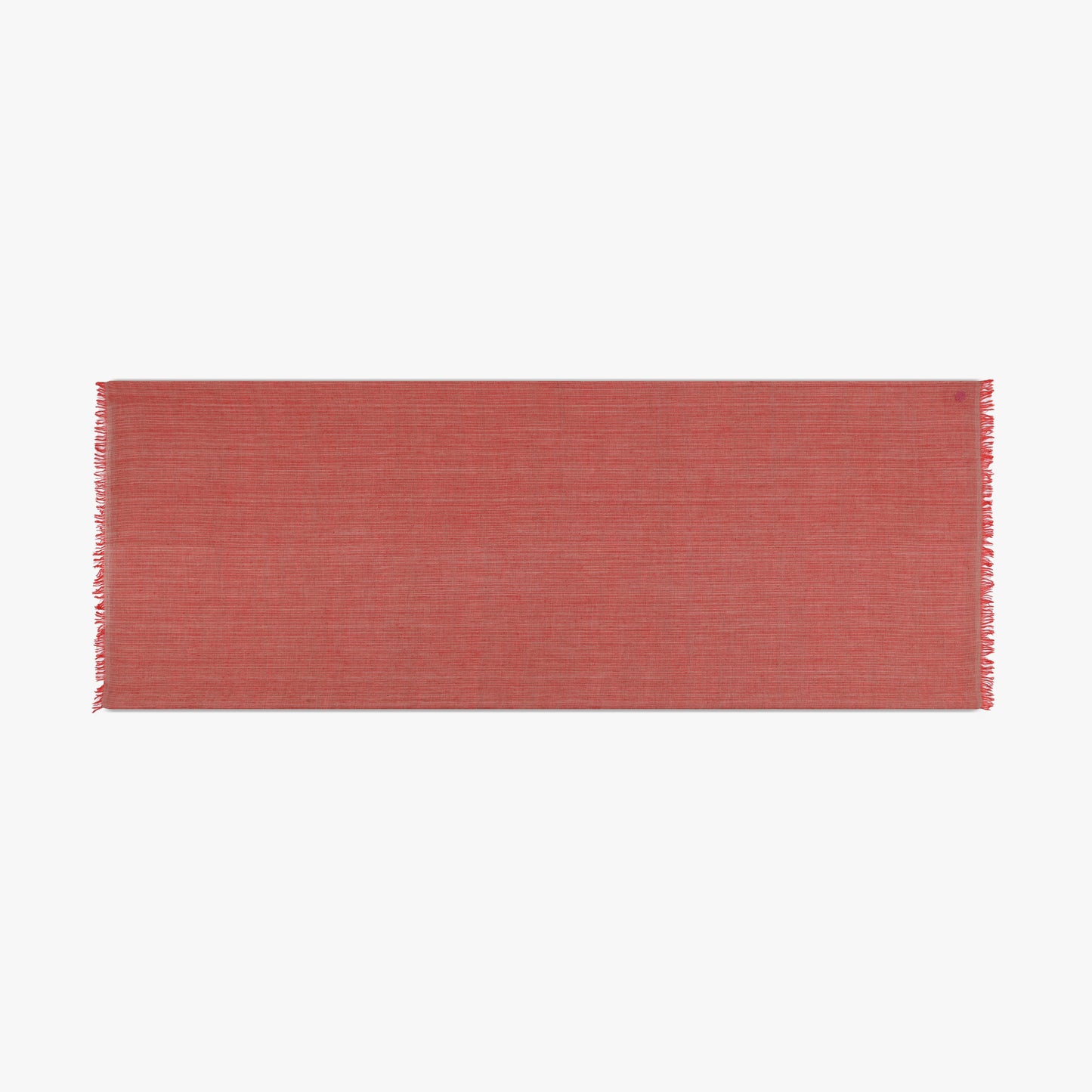 Zari Red Natural with Gold Thread Stole