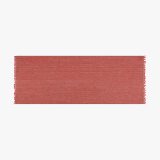 Zari Red Natural with Gold Thread Stole