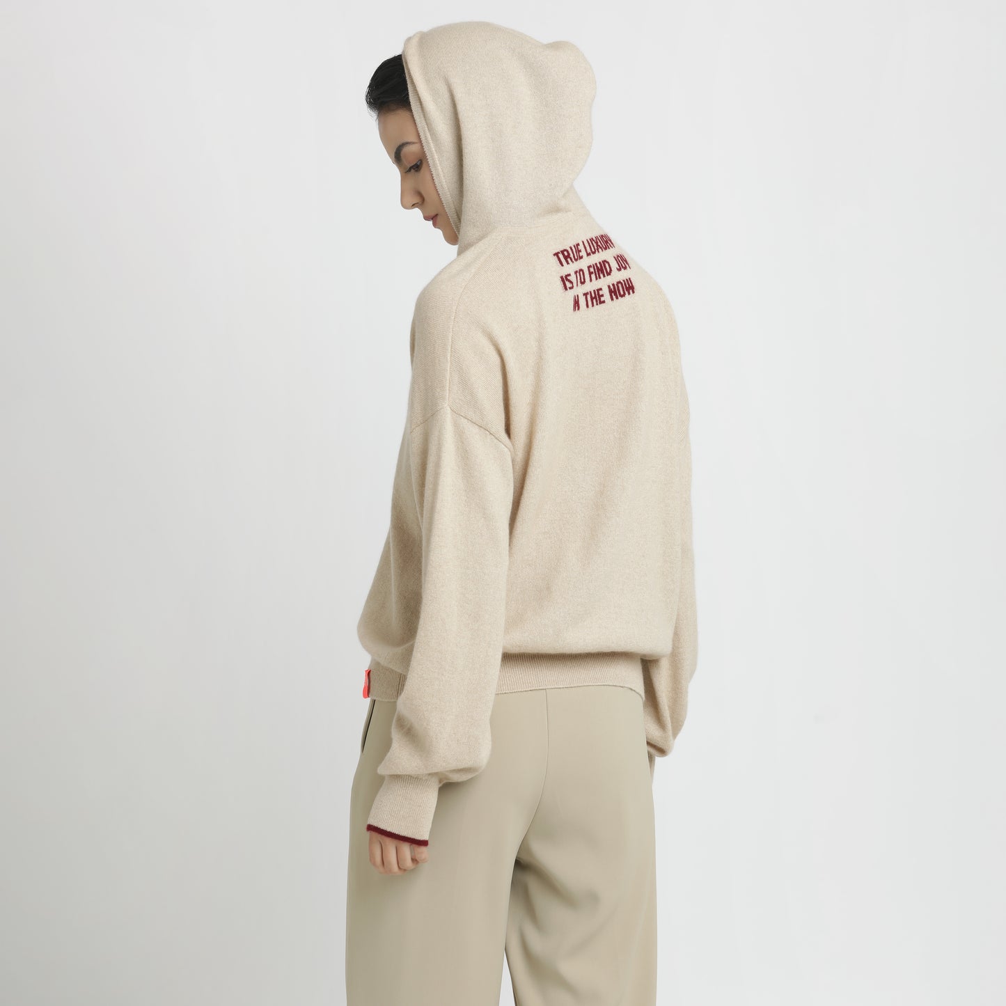 Hoodie Find Joy Ivory S/M