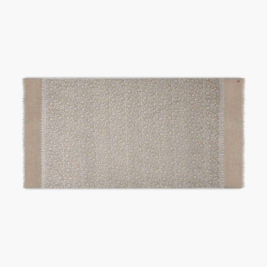 Jaali Natural Beige Shawl