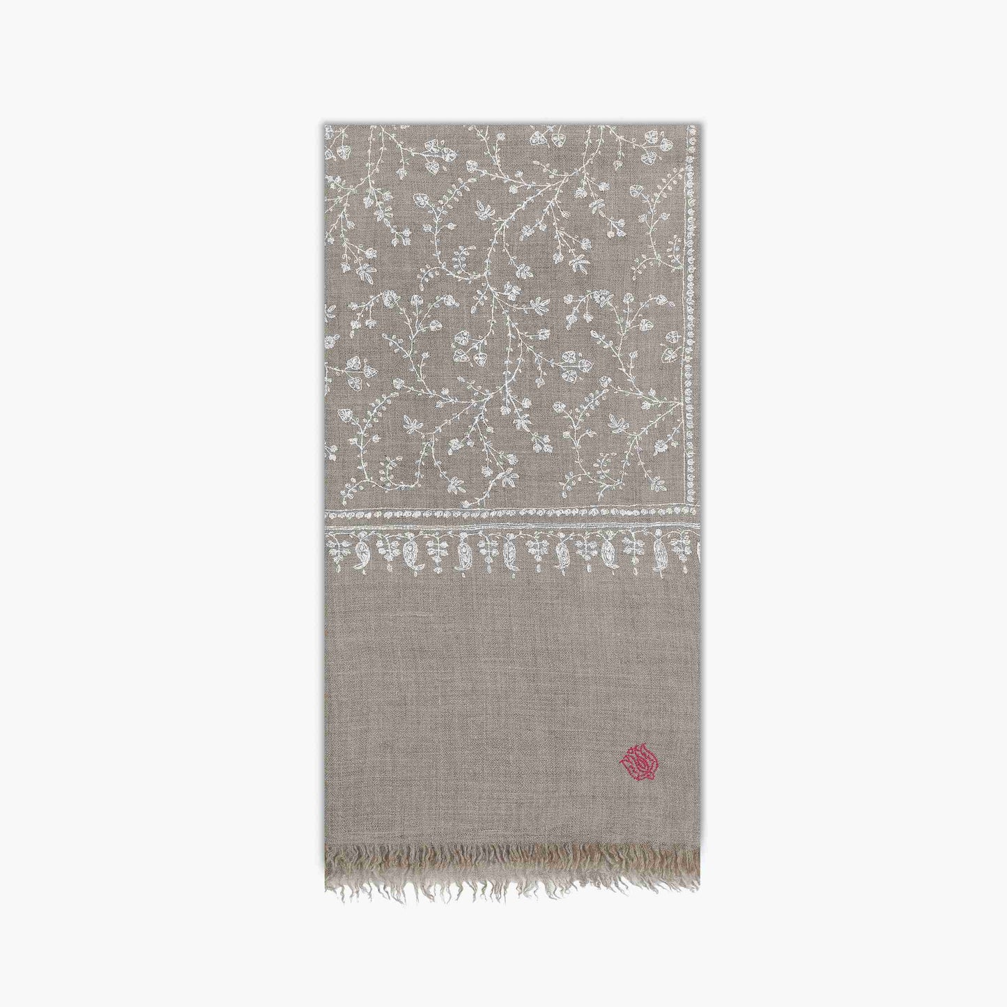 Jaali Natural Beige Shawl