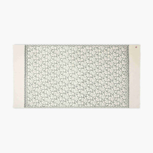 Jaali Ivory Intricate Shawl