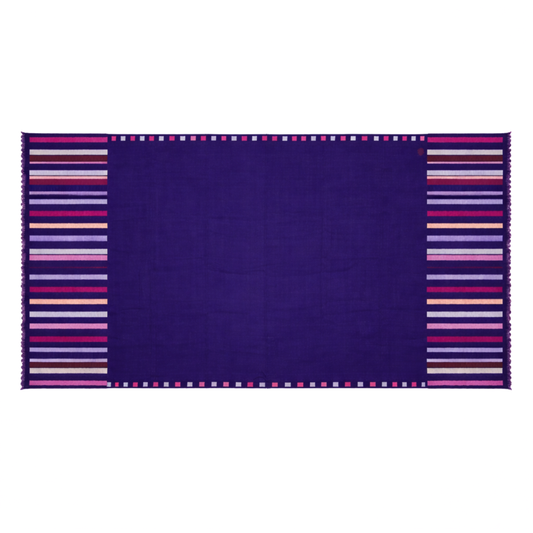 Fringes Purple Stole