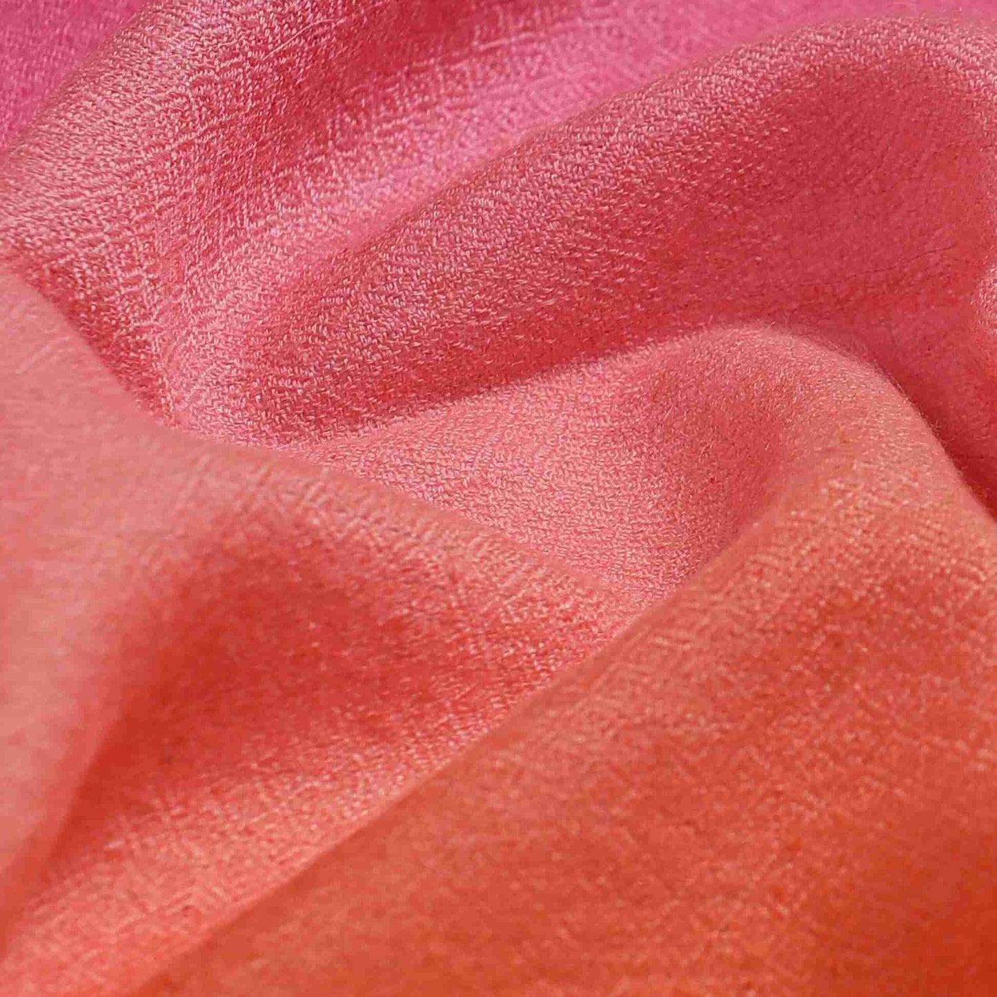 Dip Dye Pink Orange Stole