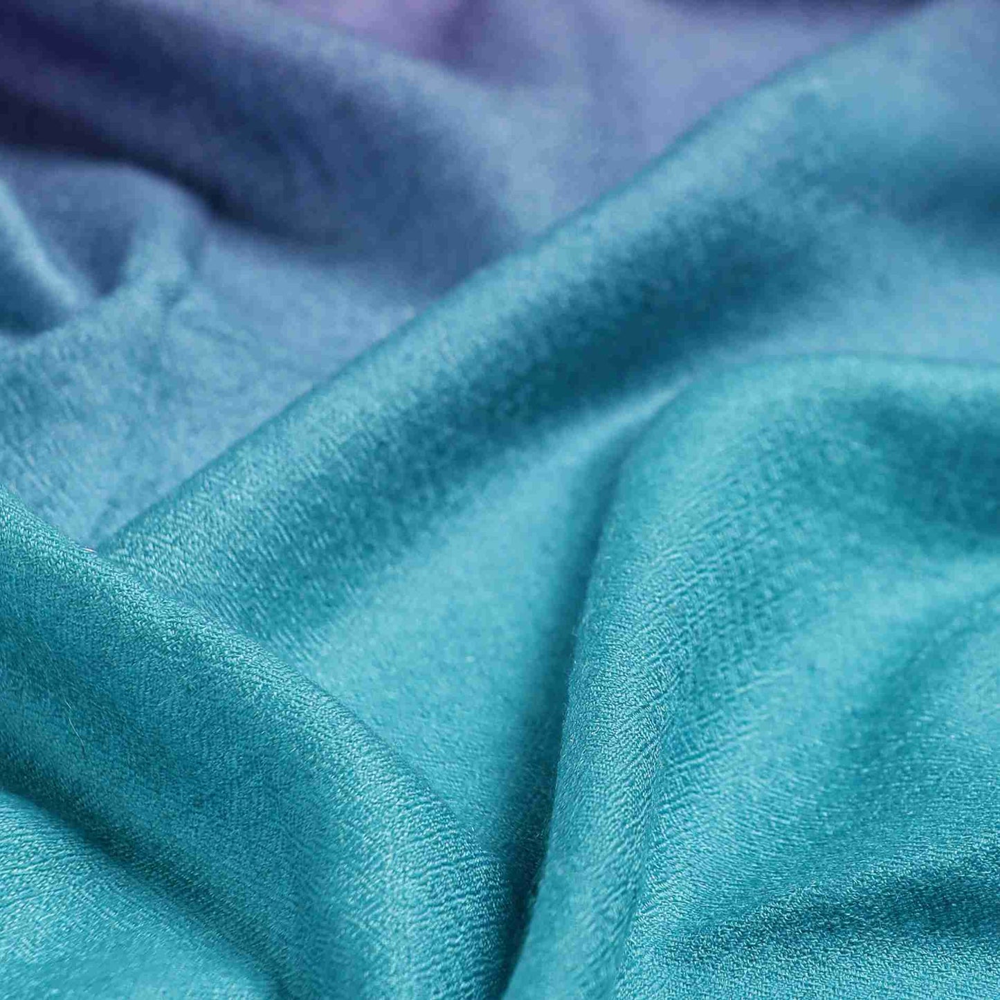 Dip Dye Turquoise Dusk Stole