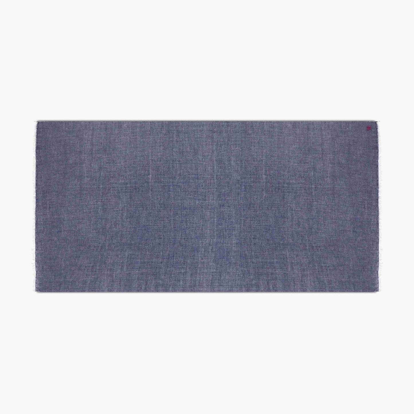 Double Weave Navy Jeans Shawl