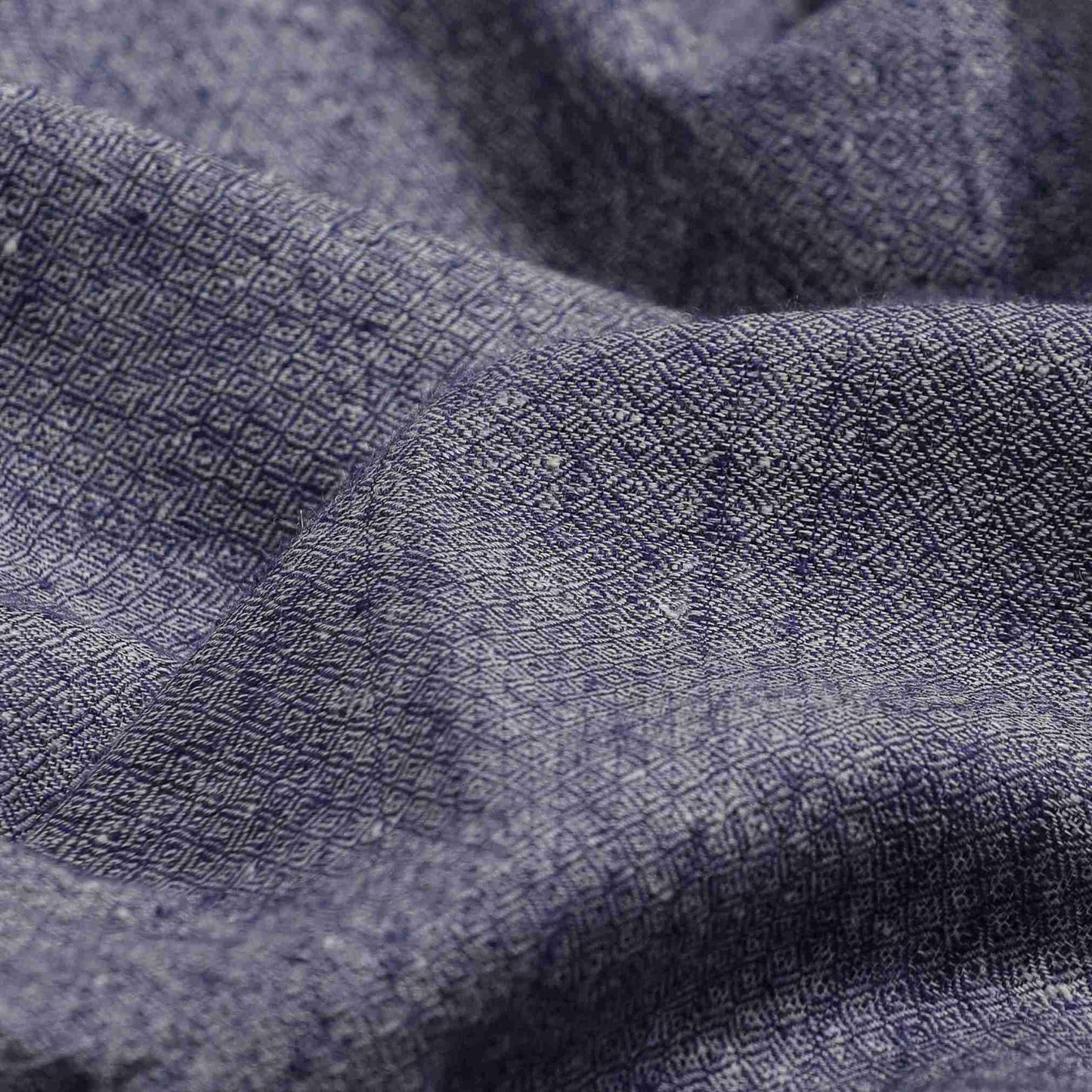 Double Weave Navy Jeans Shawl
