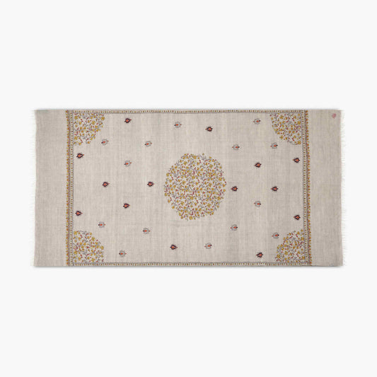 Moon Natural Butidar Shawl