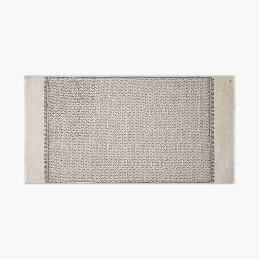 Art Deco Natural Jaali Shawl