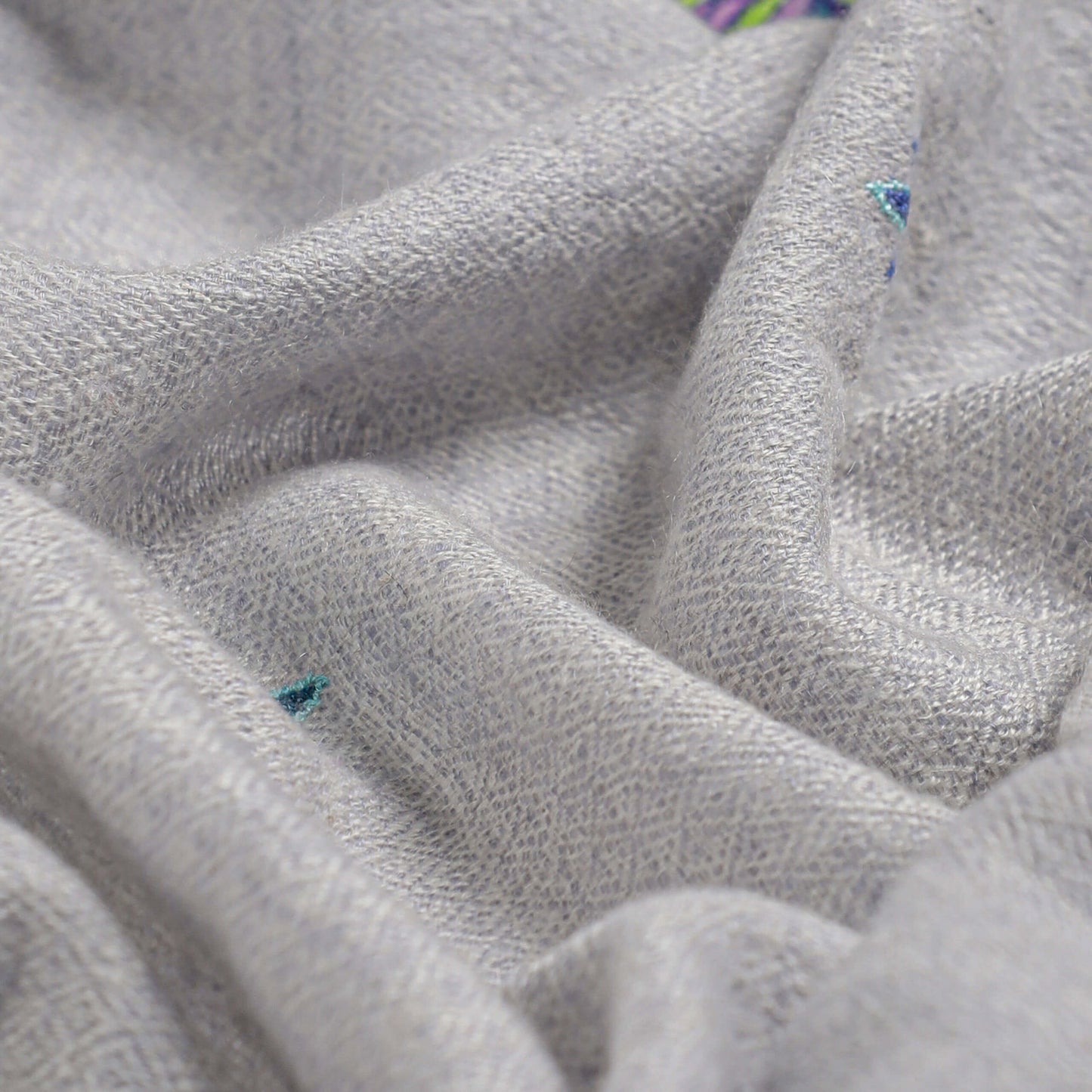 New Moon Baby Blue Shawl