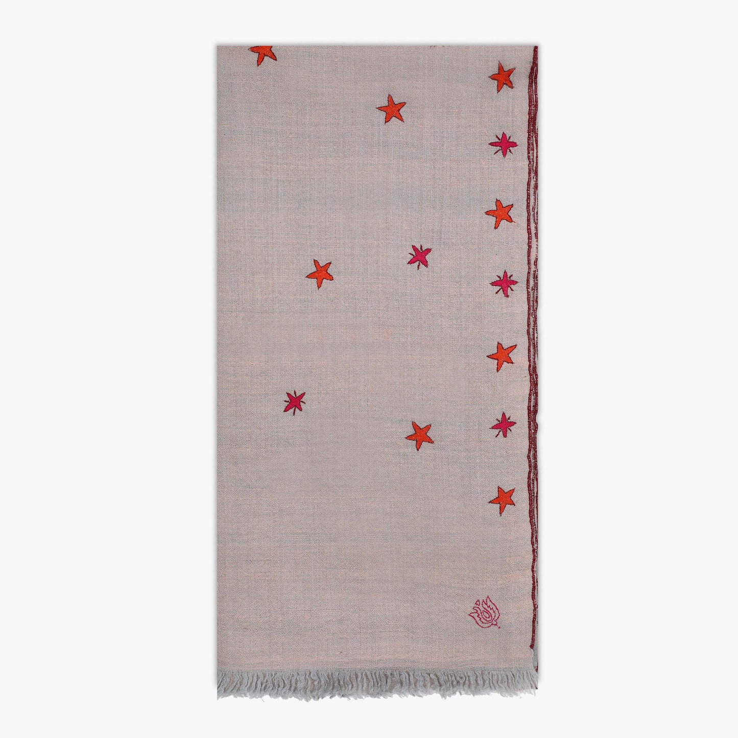 New Moon Powder Pink Shawl