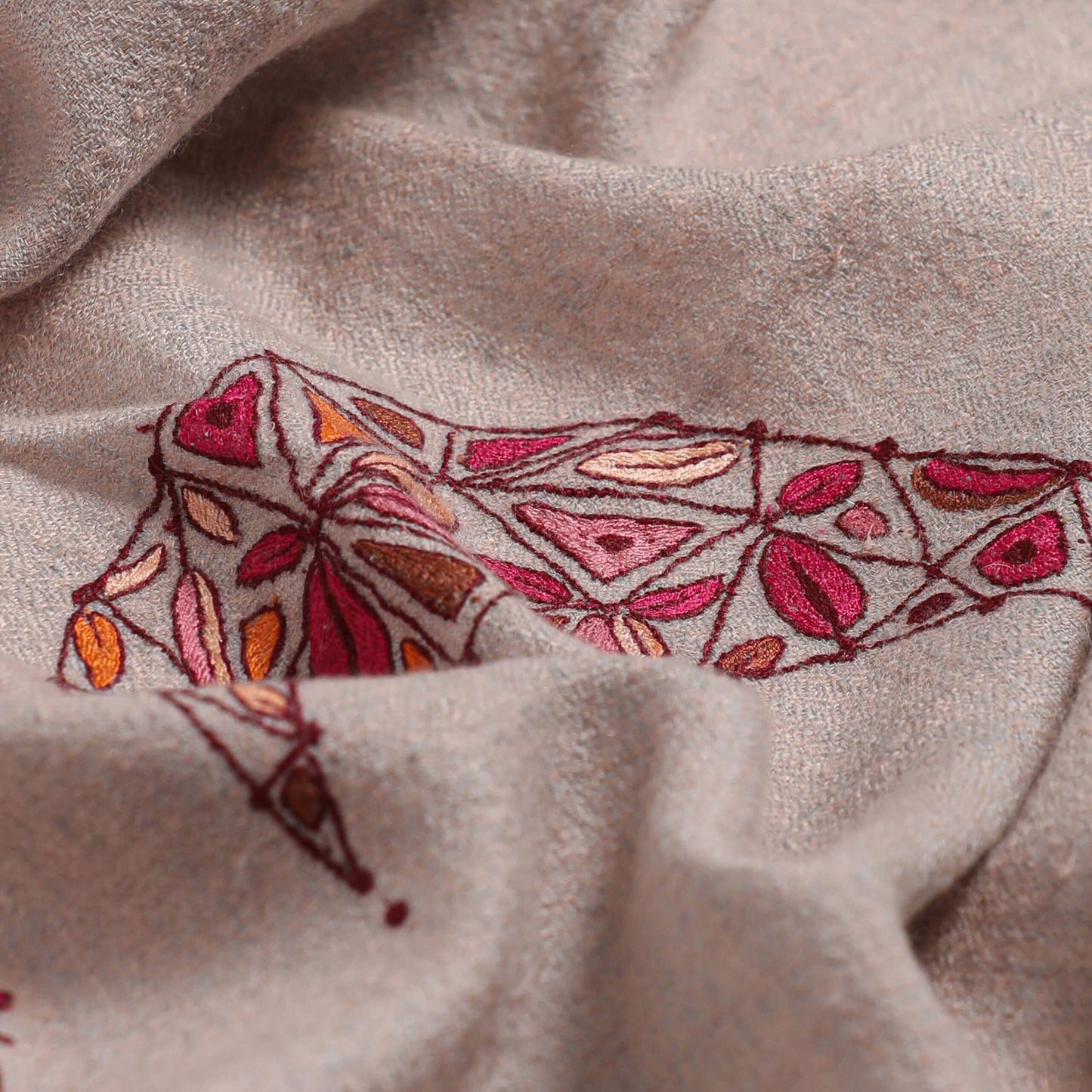 New Moon Powder Pink Shawl