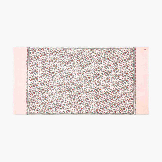 Jaali Pink Shawl